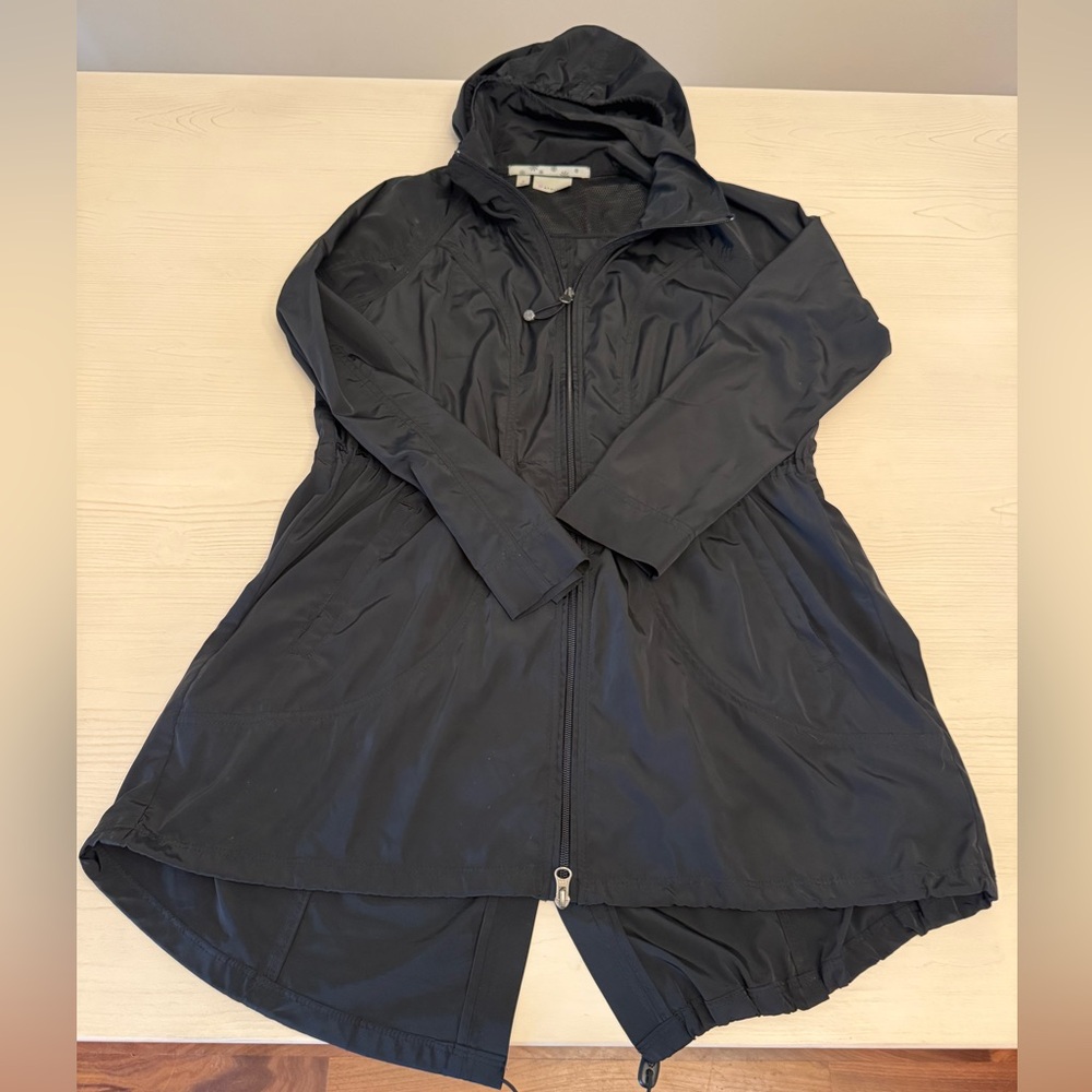 Athleta Black Mesh-Lined Jacket